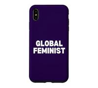 Global Feminist Empower Women Equality Diversity Activist Case for iPhone XS Max