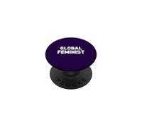 Global Feminist Empower Women Equality Diversity Activist PopSockets Adhesive PopGrip