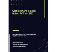 Global Finance, Local Rules - FCA vs. SEC: Comparing British FCA and American SEC Regulatory Frameworks