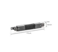 GLOBAL Flexible connector for Noa HV track system, black