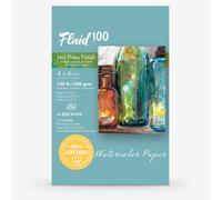 Global : Fluid 100 Easy Block : Watercolour Paper : 300gsm : 4x6in : Hot Pressed