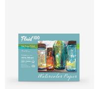 Global : Fluid 100 Easy Block : Watercolour Paper : 300gsm : 9x12in : Hot Pressed