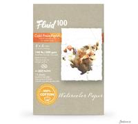 Global : Fluid 100 Easy Block : Watercolour Paper : 300gsm : 4x6in (Apx.10x15...