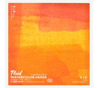 Global : Fluid Easy Block : Watercolour Paper : 300gsm : 8x8in : Cold Pressed