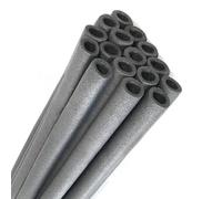 Global Furnishing 2 x Trampoline Pole Foam Protector Tube Sleeves Padding for 1 Inch Diameter Poles, Grey, Round, Foam Pad, 1 Meter Length, 9mm Thickness, Suitable for Families with Children, Unisex