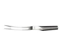 Global G-13 Carving Fork Bent, Japanese Fork for Cutting Meat, Premium All Stainless Steel Design