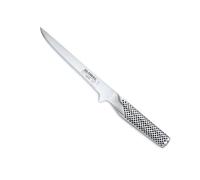 Global G-21 Boning Knife 16cm Flexible Blade, Japanese Knife for Cutting Meat & Filleting Fish, Premium All Stainless Steel Design, Butchers Deboning Knife, Made in Japan