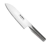 Global G-46 Santoku Knife 18cm Blade, Versatile Japanese Kitchen Knife, Premium All Stainless Steel Design
