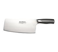 Global G-50 Chinese Chopping Knife 20cm, Versatile Japanese Chef's Knife, Premium All Stainless Steel Design