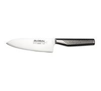 Global GF-32 Chef's Knife 16cm Blade, Forged Stainless Steel Versatile Japanese Kitchen Knife, Durable Professional Quality