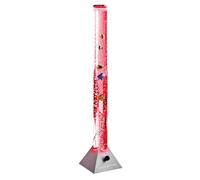Global Gizmos 45500 Fish Bubble Lamp/Tropical Fish Design / 90cm Tall / 7 Separate Changing Colours Create Unique Sensory Experience/Black Base Colour