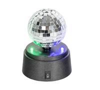 GLOBAL GIZMOS 45839 3" Mini Disco Ball - Black