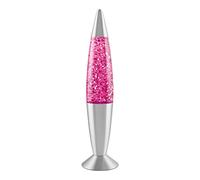 Global Gizmos 48620 Classic Lava Lamp / 16in Tall / Pink Glitter Light