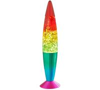 GLOBAL GIZMOS 48639 16" Glitter Lamp - Rainbow