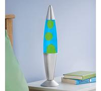 Global Gizmos 16" Lava Lamp - Blue Liquid & Green Wax