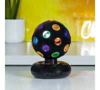 Global Gizmos 5" Black Rotating Disco Ball