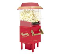 Global Gizmos 50300 Carnival Popcorn Maker | Household Machine | Healthy Home Made Treats | Movie Nights/Sleepovers/Kids Parties | 0.27 Litre | 1200 W, Plastic, Red