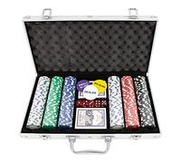 Global Gizmos 300pc Poker Set In Aluminium Case - 11.5g Chips