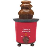Global Gizmos 50990 Chocolate Fountain | Table Top Machine | Party Food | 3 Tier Cascading | 22cm x 14cm