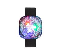 Global Gizmos 51569 Disco Ball Wristband/Mini Disco Light for Kids & Adults / 5 Lighting Modes/USB Charging Cable Included