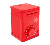 Global Gizmos Atm Money Box - Red, Red