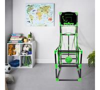 Global Gizmos Green Black Arcade Basketball Stand - 86x46x139cm