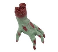 Global Gizmos Crawling Zombie Hand/Battery Operated Moving Halloween Decoration with Spooky Sounds/Touch Activated/Halloween Party