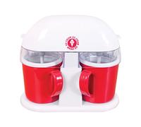 Global Gizmos Ice Cream/Sorbet Maker ~ Double Tub Cup ~ 54010, Plastic