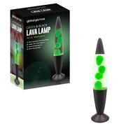 Global Gizmos Lava Lamp Rocket Green/Clear/Black
