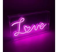 Global Gizmos 'love' Acrylic Neon Light
