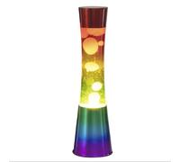 Global Gizmos 16" Lava Lamp Tower - Rainbow Colours