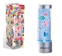 Global Gizmos Table Lamp Bubble Fish Multicolour/Silver