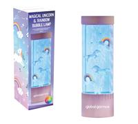 Global Gizmos 32cm Magical Bubble Lamp - Rose Gold