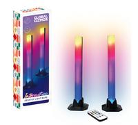 Global Gizmos Table Lamp Light Bars Mutlicolour Black