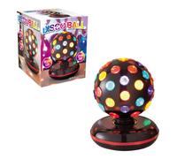 GLOBAL GIZMOS 45830 6" LED Disco Ball - Black