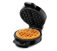 Global Gourmet - FULL SIZE American Waffle Maker Iron Machine 700W I Electric I Stainless Steel Mould I Non-Stick Coating I Recipes I Deep Cooking Plates I Adjustable Temperature Control - Black