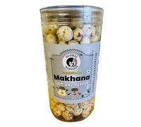 Global Harvests Salt & Pepper Makhana 90g | Roasted Foxnuts Snack with Classic Salt & Pepper Flavour | Crunchy Lotus Seeds | Healthy Guilt-Free Snack