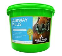Global Herbs Airway Plus – Clear Breathing for Horses – 1 kg Tub