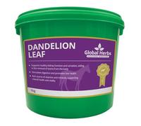 Global Herbs Dandelion Leaf for Horses - Kidney, Liver & Fluid Balance Support 1kg