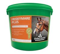 Global Herbs Equine Mare Support Powder FriskyMare Plus – Hormonal & Behaviour Support 1 kg