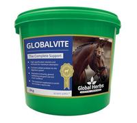 Global Herbs Equine Supplement GlobalVite - Vitamin & Mineral for Hooves, Coat & Vitality - 3 kg