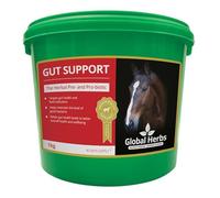 Global Herbs Gut Support for Horses - 1kg Tub
