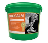 Global Herbs Unisex's Rigcalm 1kg, Clear, 1 kg