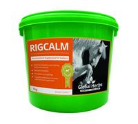 Global Herbs Unisex's Rigcalm 1kg, Clear, 1 kg