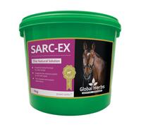 Global Herbs Sarc-Ex Equine Powder Immune & Skin Support 1kg | High Qu