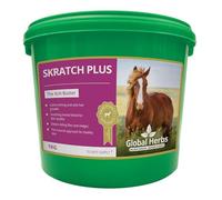 Global Herbs Powder Skratch Plus - Equine Advanced Sweet Itch & Skin Support - 1kg Tub