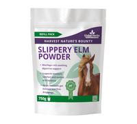 Global Herbs Slippery Elm Powder Equine Gastric & Digestive Soothing Support 750g Refill Pouch