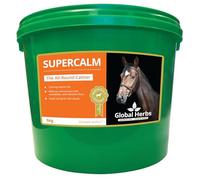 Global Herbs SuperCalm Powder - Equine Calming & Focus Support - 5kg Tub