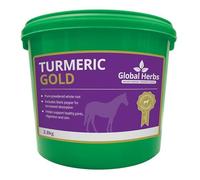 Global Herbs Turmeric Gold Equine Joint, Skin & Antioxidant Support Powder | Supports joint comfort and flexibility, Helps maintain healthy skin and coat, Rich in natural antioxidants