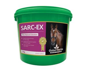 Global Herbs Unisex's SARC-ex, Clear, 1 kg